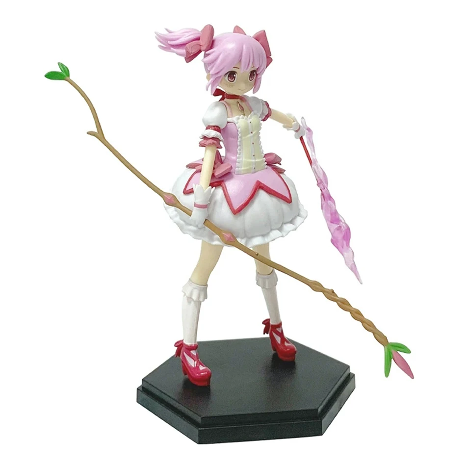 17-18cm Puella Magi Madoka Magica Aniem Figure Kaname Madoka Magic Girl PVC Anime Action Figures Anime Cartoon Model Toy Gifts - Image 3