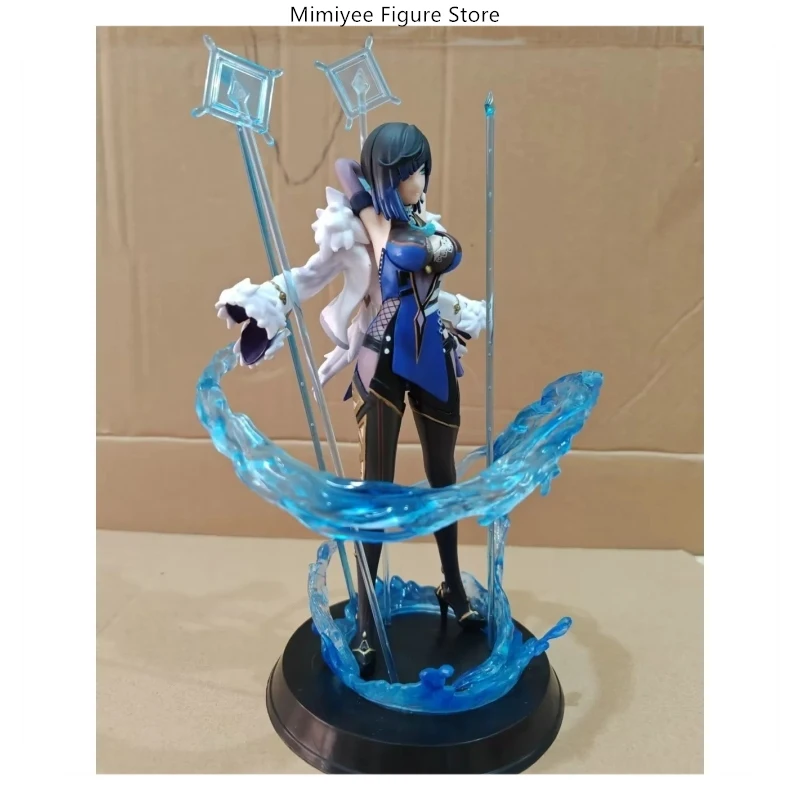 Genshin Impact Yelan Orchid in Secluded Valley Thousand Faces 31cm Scene Model Anime Figure Statue Desktop Decoration Gift