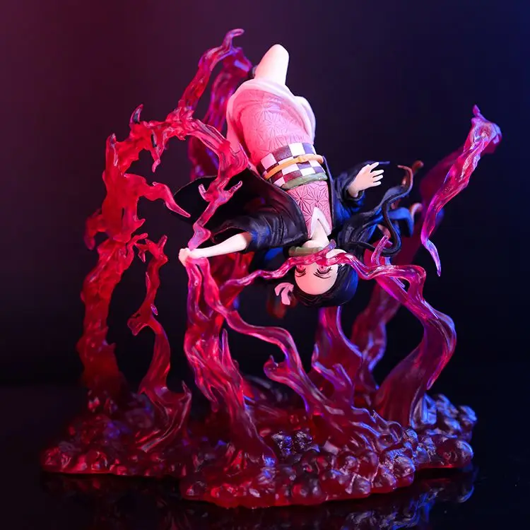 16cm Demon Slayer Kamado Nezuko Anime Figure Anime Action Figure Statue Ornaments Collection PVC Model Doll Birthday Gift Toys