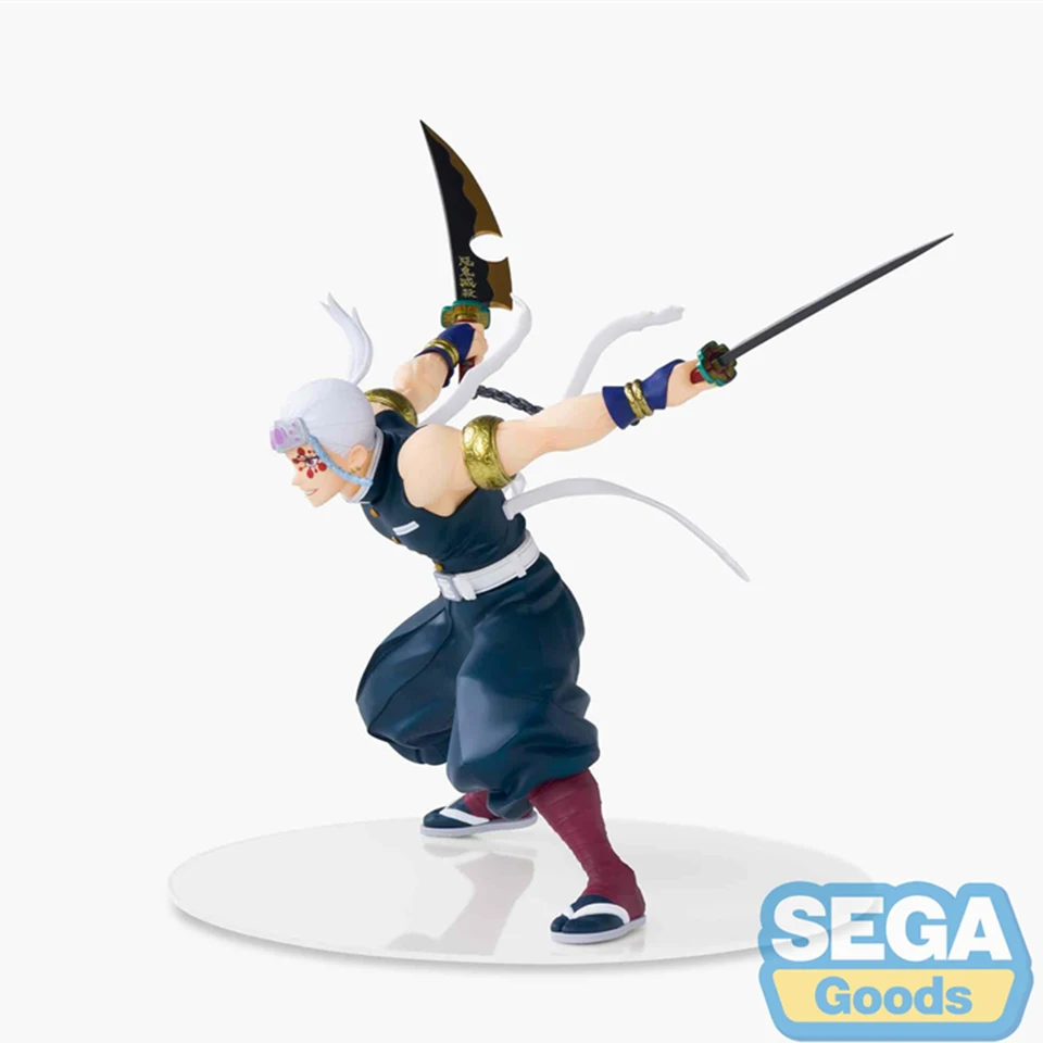 Original Genuine SEGA Demon Slayer 15.5cm Uzui Tengen Anime Action Figures Collection Model Toy Gifts Droppshiping
