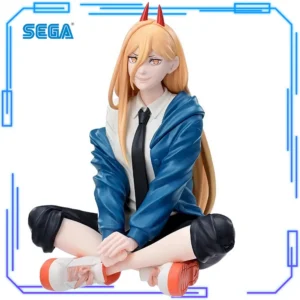 In Stock SEGA Original Genuine PM Chokonose Figure Chainsaw Man Power 15cm Anime Collections Model Toy Premium Figure Xmas Gift