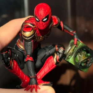 In Stock Original Marvel 1/12 Spider-Man Action Figures Medicom Mafex Spider-Man: No Way Home Fusion Suit Collectible Model Toy