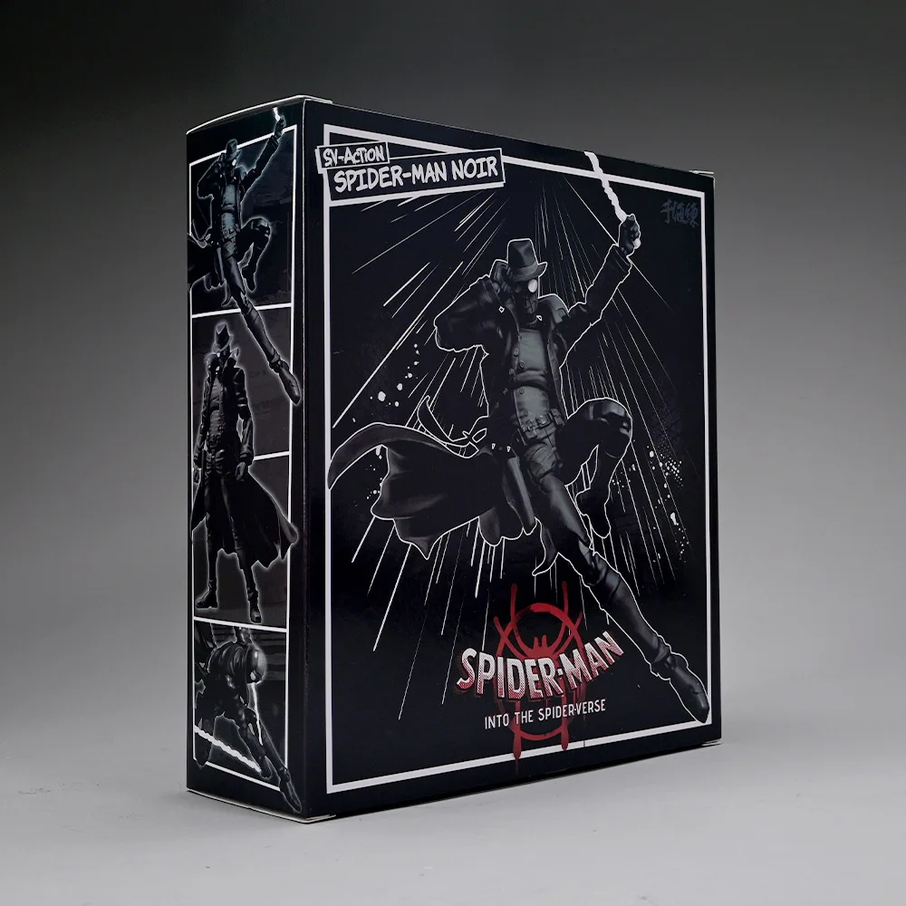 17CM black SV Action Spider-Man Noir Figure Model Collectible Toys Gift - Image 6