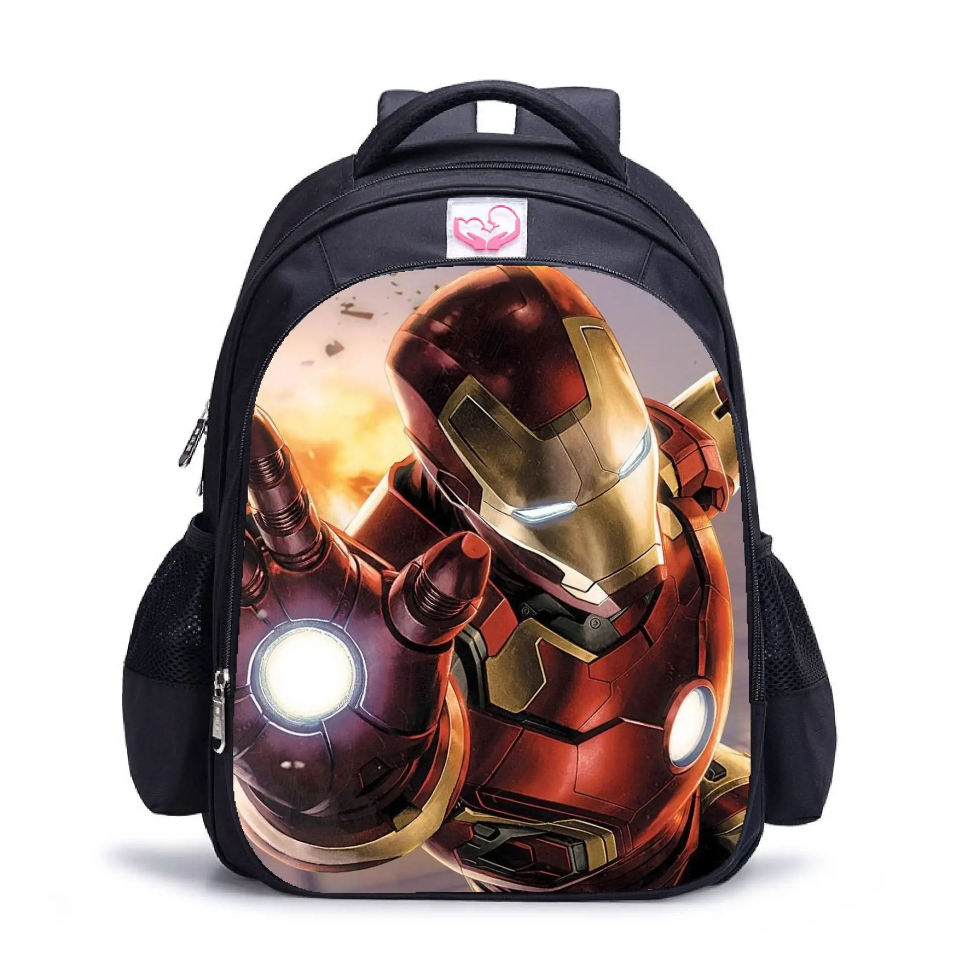 Marvel Avengers Anime Movies Printing Backpack Superhero Iron Man Character Printing Student Waterproof Schoolbag Birthday Gifts - Image 14