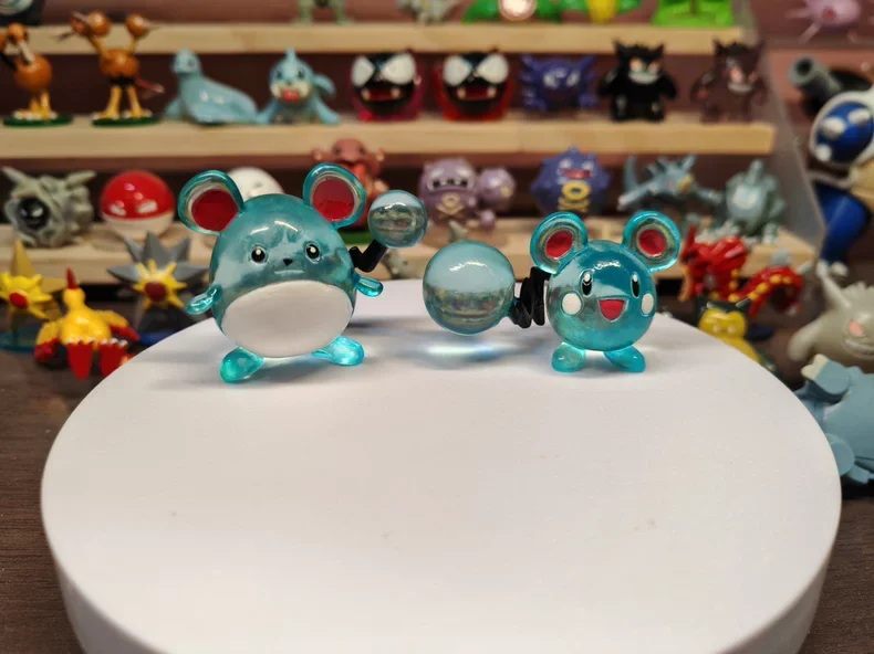 Castform (Sunny/Rainy/Snowy Form),Clamperl,Caterpie, Weedle,Shiny Pinsir,Model Collection High Quality Ornament Desk Toys Gifts - Image 6