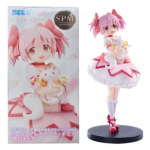 22CM Anime Magia Record Mahou Shoujo Madoka Figure Magica Gaiden Kaname Kyuubey Standing Animation Model Toy Gift Aciton Figure