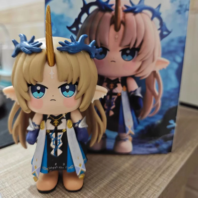 13cm Wuthering Waves Cartethyia Anime Figure Model Statue Collection Desktop Decoration Ornament Toy Gift For Fans