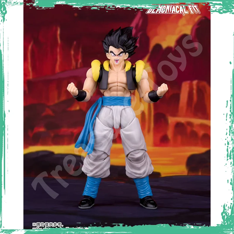 Demoniacal Fit Gogeta Figure Dragon Ball Z Super Saiyan Blue Hero Waltz Gogeta The Supreme Dance Anime Action Figure Toys Gifts - Image 6