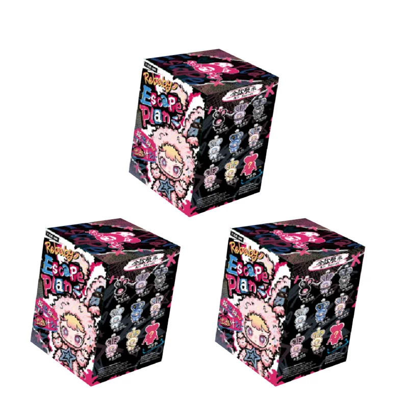 Rebaby Escape Plan Series Blind Box Plush Mystery Box Surprise Bag Toys Trendy Vinyl Face Anime Figure Pendant Trendy Girl Gifts - Image 9
