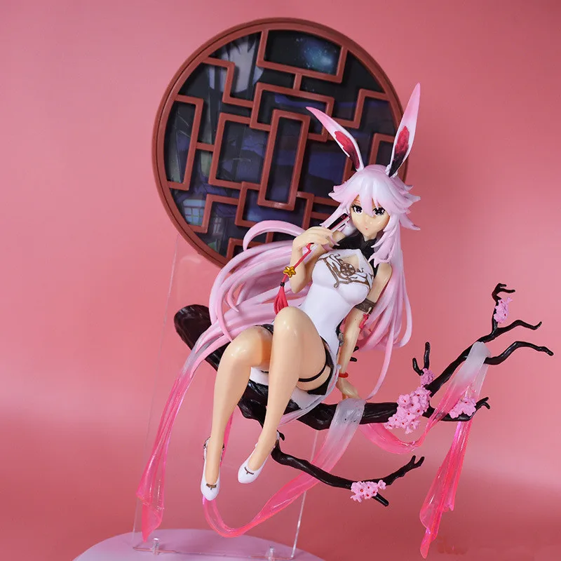 Genshin Impact Yae Miko Three College Cheongsam Sakura Action Figures Animation Two Yuan Beauty Girl College Model Display Gift - Image 3