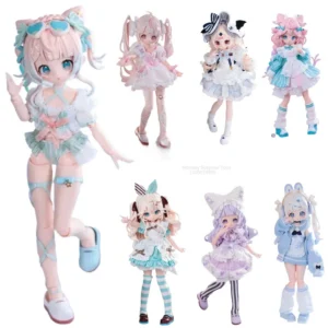 In Stock OneMore Sugar Girls MJD 1/8 Movable Joint Blind Box Toys Mystery Box Dolls Desktop Action Anime Figure Surprise Gift