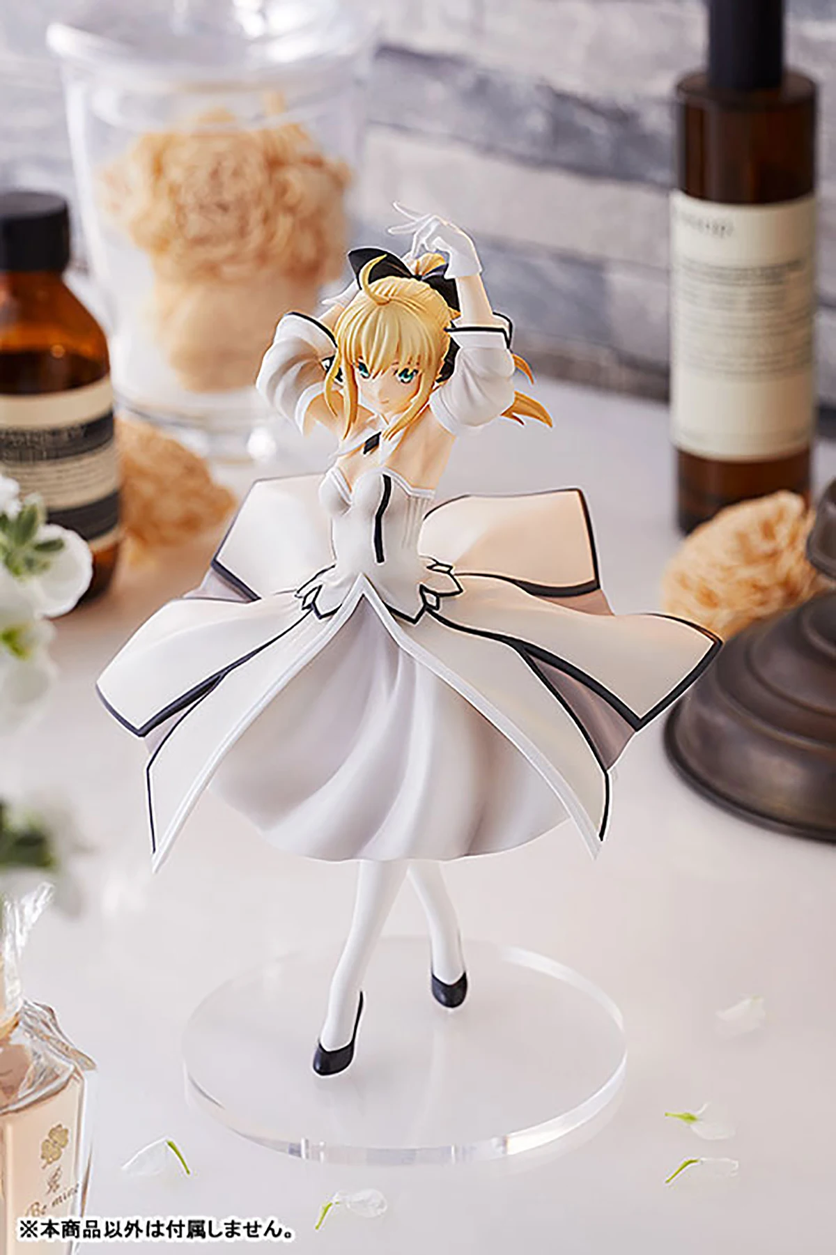 Original Genuine Good Smile Company Prepainted Pop Up Parade Fate/Grand Order Altria Pendragon Saber Lily Second Ascension Gift - Image 4