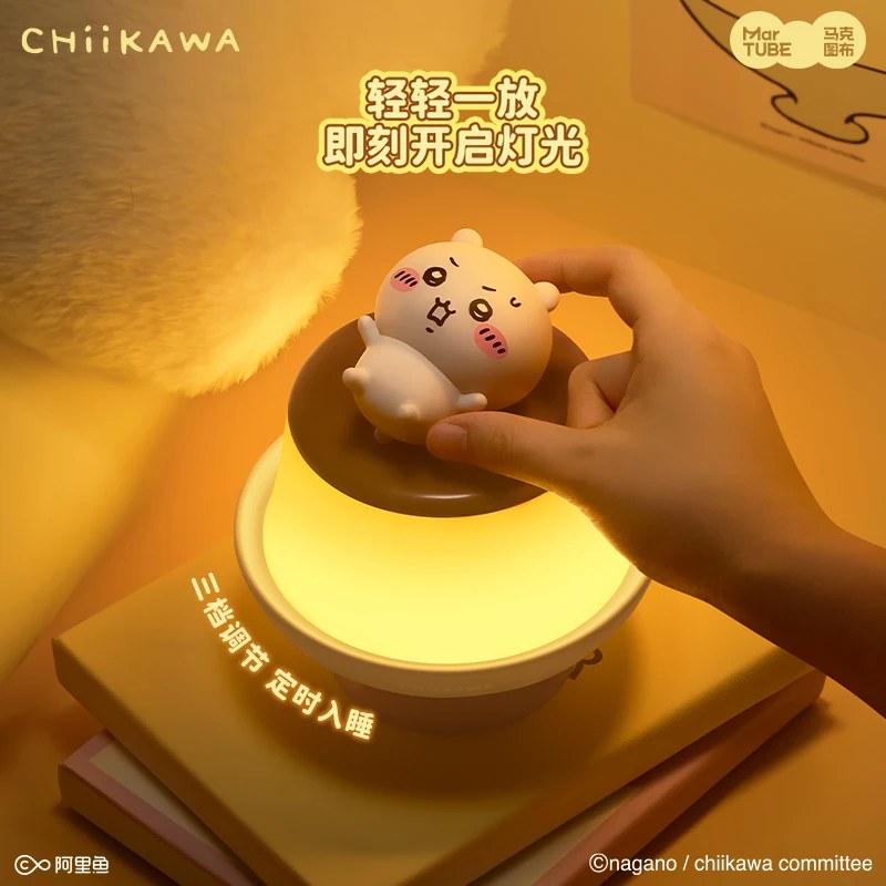 Marktube New Chiikawa Luminous Toys Desktop Ornaments Birthday Gifts Anime Hachiware Usagi Atmosphere Lamp Decor Valentine'S Day - Image 3