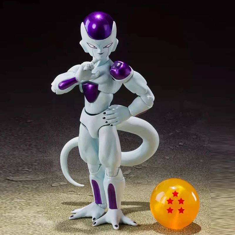Dragon Ball Z Action Figure Shf Frieza The Fourth Form Anime Figures PVC Movable Collection Model Toys Birthday Gift