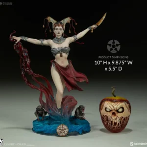 Original SideShow 《Court of the Dead》Gethsemoni /Kier/Xiall: The Resolve Of Bone Figure Statue Height Of About 25/27/33cm