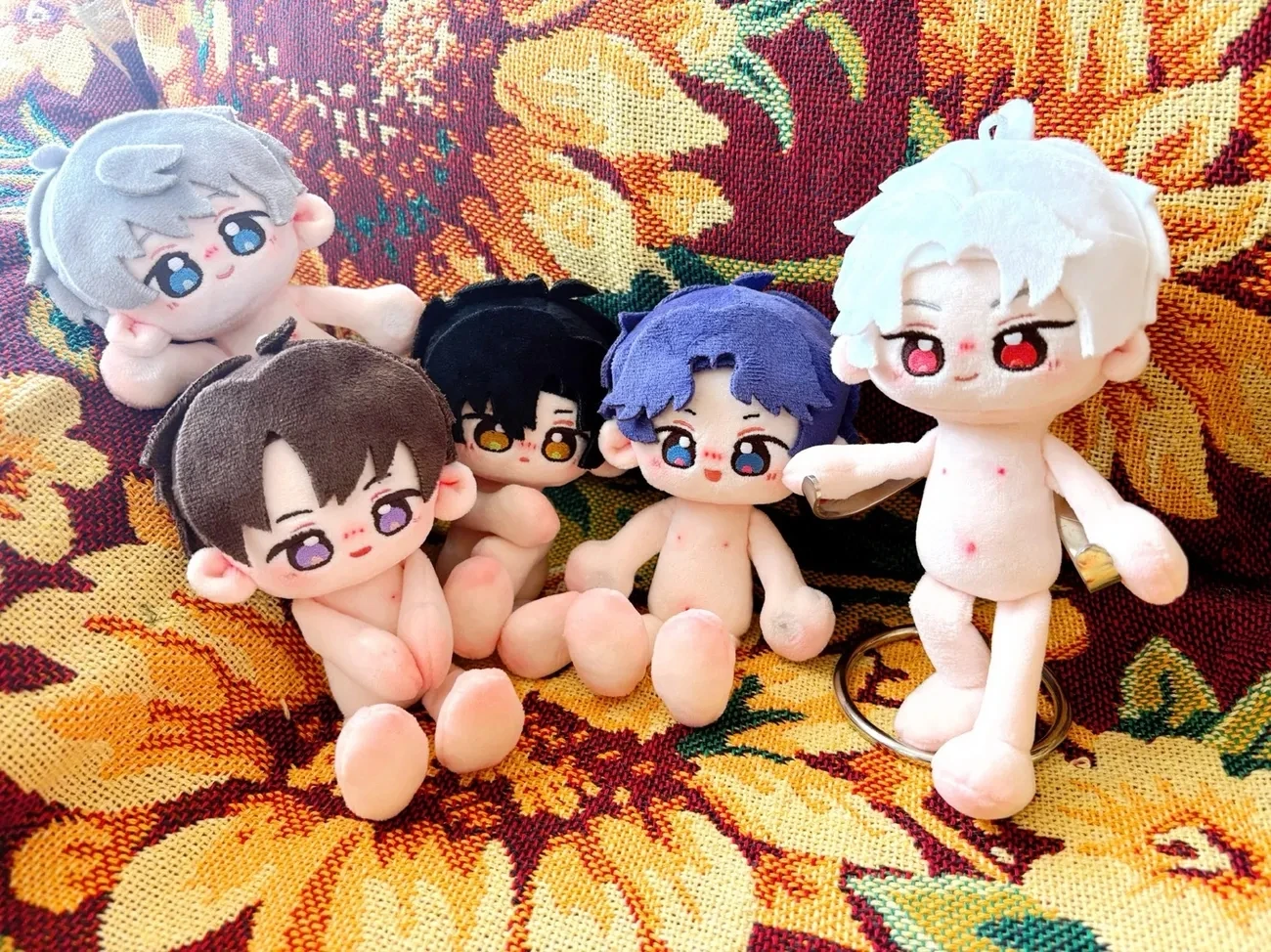 15cm Love And Deep Space Game Doujin Doll Rafayel Xavier Zayne Sylus Caleb Pounding Body Cotton Doll Girl Fans Birthday Gifts - Image 3
