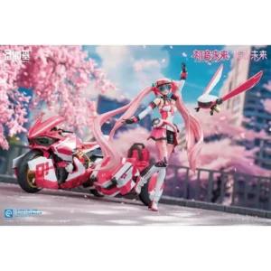 Sheng Si Ji Vocaloid Sakura Miku Pink Sound Boom Assembly Model Kit Collectible Figure Fans Christmas Gift