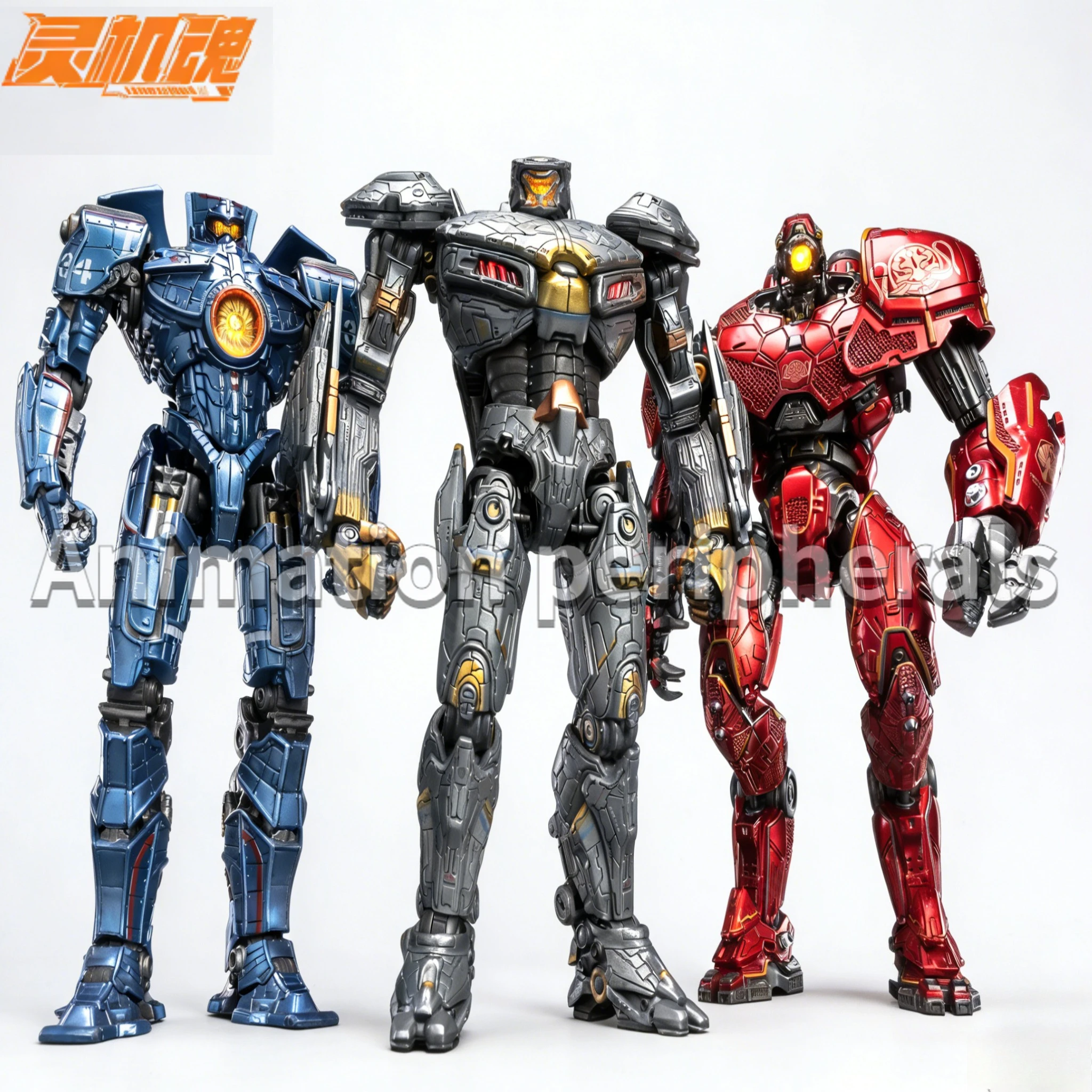 In stock LING JIHUN Original Pacific Rim Gipsy Danger Youth Edition Striker Eureka 8-inch 20CM Action Figures Toy Gift