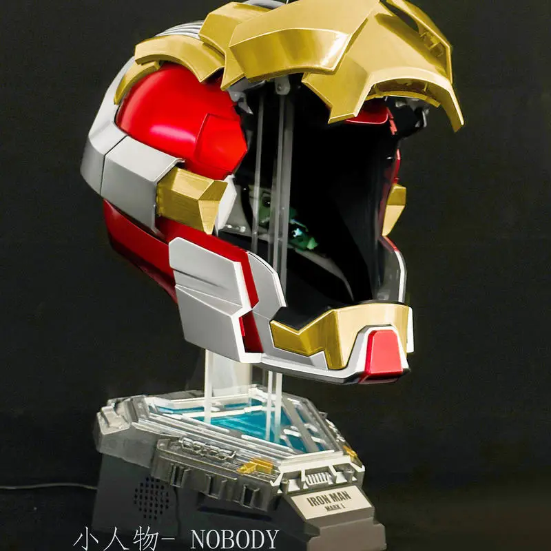 Marvel Iron Man Mk17 1:1 Wearable Cos Mask Voice-Activated Deformation Helmet Movies Derivatives Model Kid Toy Surprise Gift Boy - Image 5