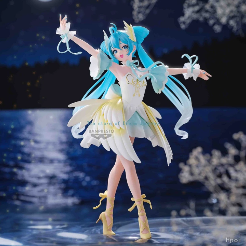 Bandai Optical Factory Hatsune Miku Swan Lake EVOLVE Series Scenic Figures Collectible Gifts