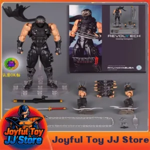 In Stock Ryu Hayabusa Ninja Gaiden Revoltech 1/12 Amazing Yamaguchi Action Anime Figures Collection PVC Movable Model Toys Gifts