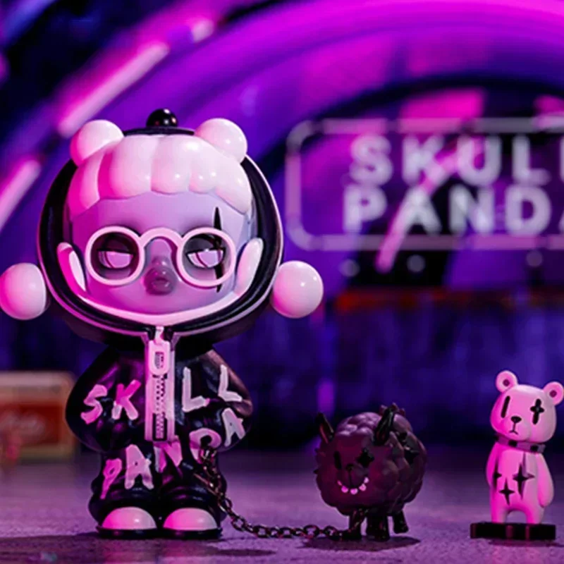 POP MART Skullpanda Panda Craze Series Genuine Mystery Box Blind Box Guess Bag Toys Doll Cute Desktop Ornaments Collection Gift - Image 5