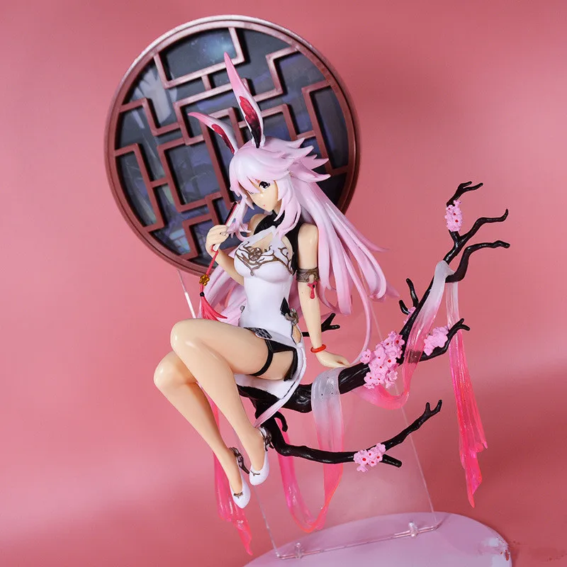 Genshin Impact Yae Miko Three College Cheongsam Sakura Action Figures Animation Two Yuan Beauty Girl College Model Display Gift - Image 5