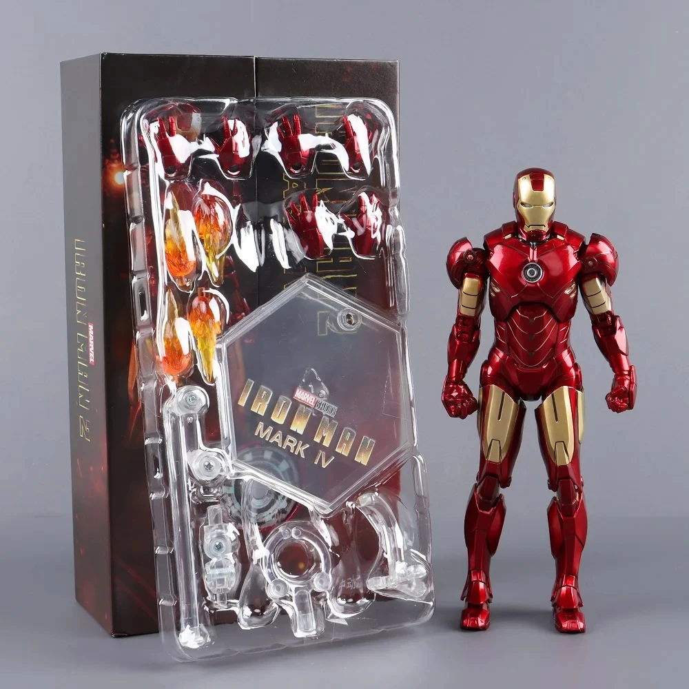 ZD Toys Iron Man Action Figure Joint Movable MK1 MK3 MK6 MK7 MK42 MK45 MK50 MK85 MK17 MK33 MK39 Adult Collection Figure Gift - Image 3
