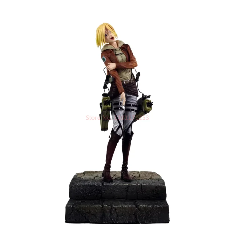 In Stock Attack On Titan Anime Figures Annie Leonhart Figures Pvc Statue Collection Model Room Decoration Birthday Gift Toys - Image 5