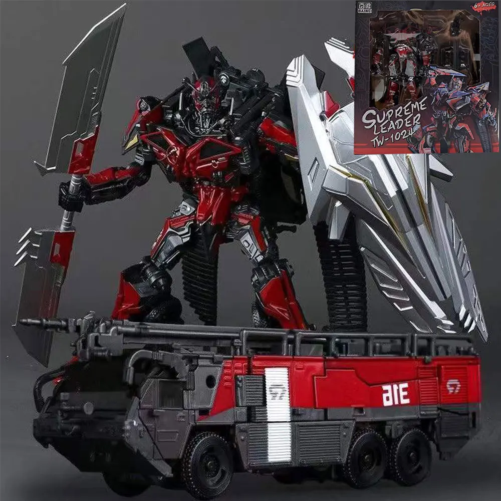Deformation BAIWEI TW1026 TW-1026B Transformation Ironhide Weaponeer KO SS14 SS-14 Weapon Expert Truck Action Figure Robot Toys - Image 11