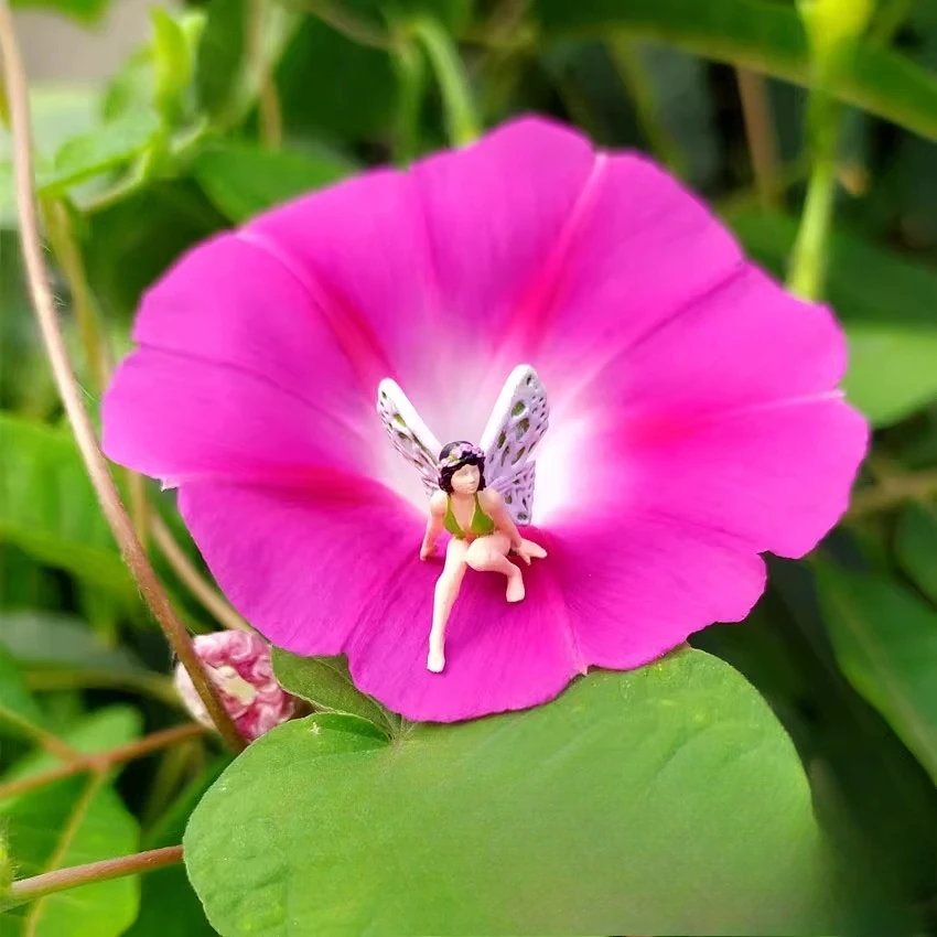 1/64 Garden Elf 2 Cm Moss Micro-landscape Model Decorative Item, Shooting Prop, Self-made Little Figure