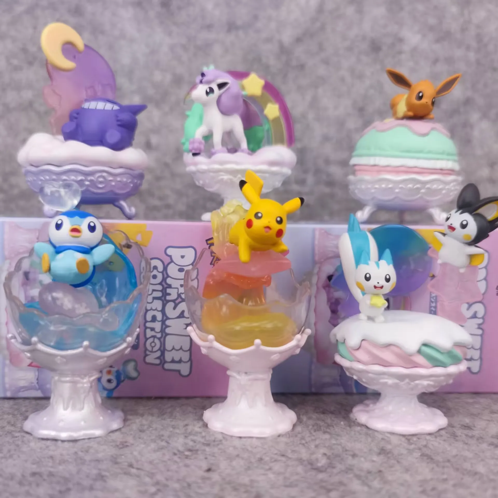 Pokemon Swing Vignette Collection Pikachu Mystery Box Eevee Blind Box Anime Figures Snorlax Surprise Gift Colletions Toy - Image 18