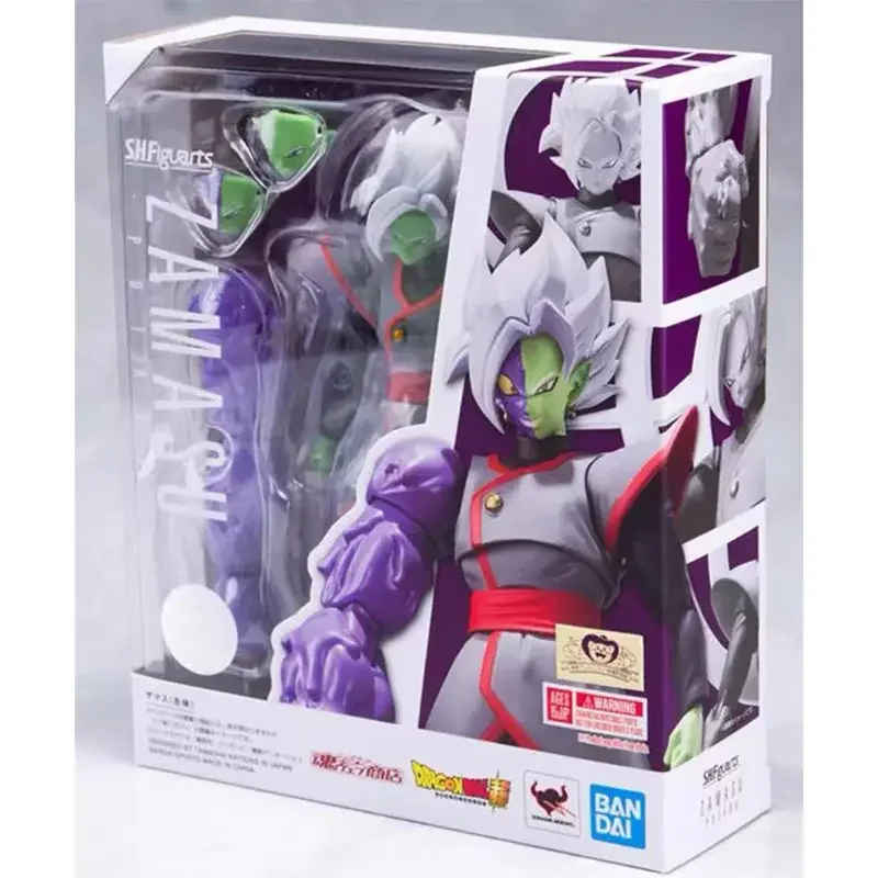 In Stock Bandai Genuine Original S.H.Figuarts Zamasu Dragon Ball Anime Action Collection Figures Model Toys For Boys /Girls GIFT