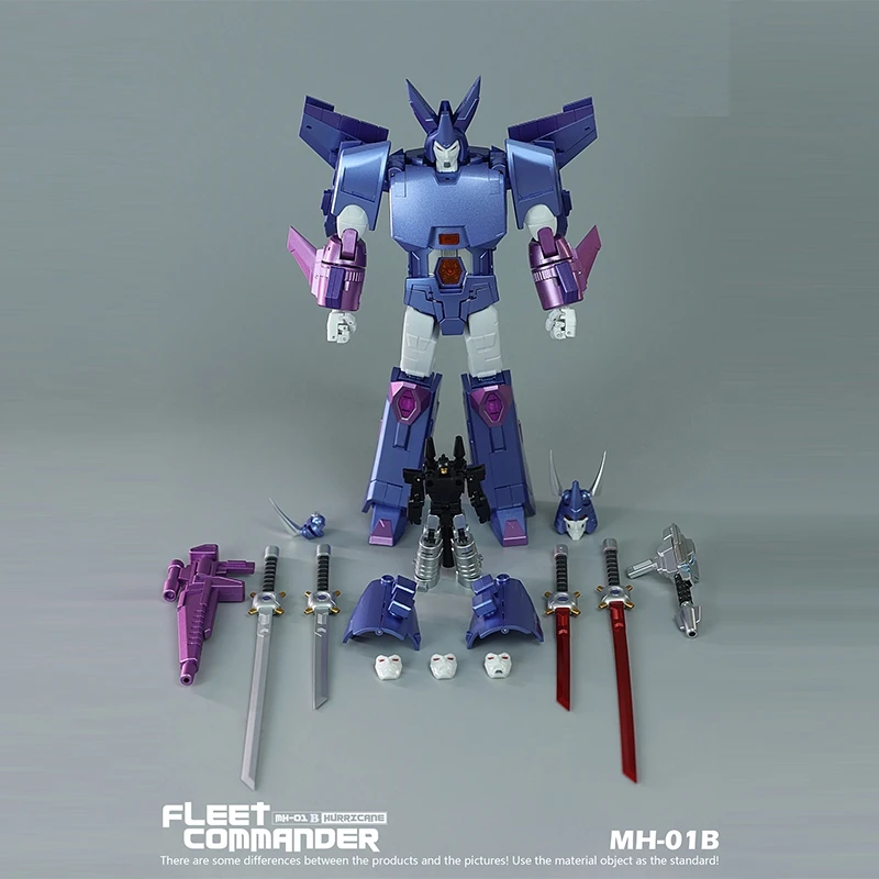 MHZ Transformation Cyclonus MH-01 MH01 MH-01B Hurricane KO FT-29 G1 Series 3rd Party Alloy Action Figure Robot Gifts Model Toys - Image 5