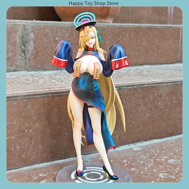 30cm Ichinose Asuna Zombie Cosplay Standing Pose Anime Figure Model Statue Collection Desktop Decoration Ornament Toy Gift