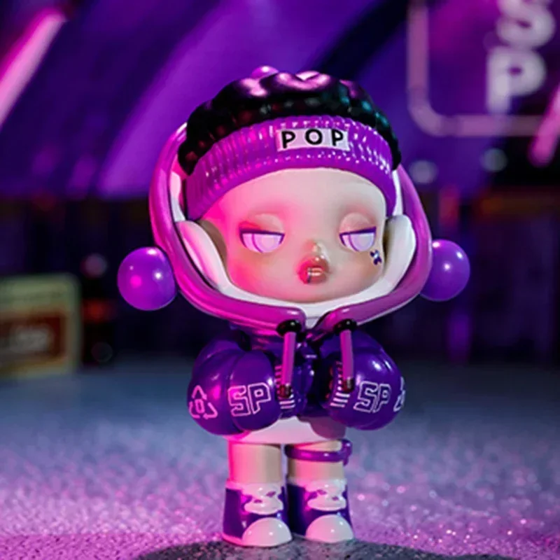 POP MART Skullpanda Panda Craze Series Genuine Mystery Box Blind Box Guess Bag Toys Doll Cute Desktop Ornaments Collection Gift