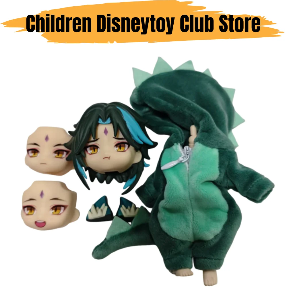 Ob11 1/12 Genshin Impact Anime Xiao BJD Model Doll Action Figure Model Figurine Decoration Toys Dinosaur costume - Image 10