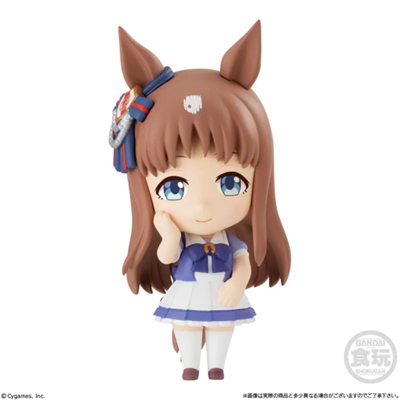 Bandai Original In Stock Racehorse Girls Special Week Silent Suzuka Miyu Food Toy Box Egg Mini Anime Figures Model Toys Gifts - Image 12