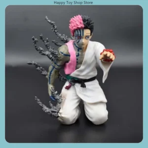 17cm Demon Slayer Upper Moon 3 Akaza Half-Demon Form Anime Figure Collectible Statue Gift for Fans​