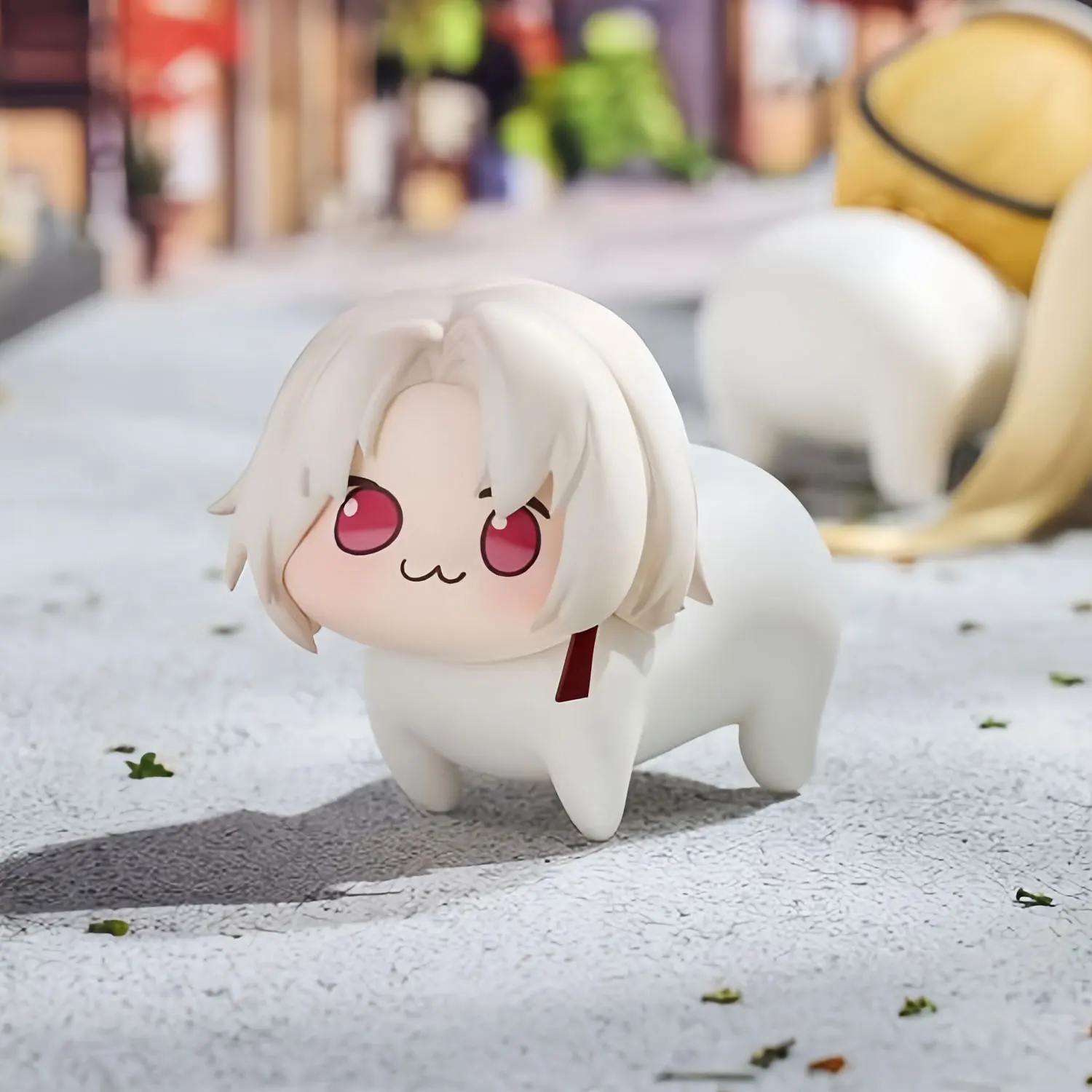 NIKKE Goddess of Victory Doro Chibi 6pcs Figure Set - Car Dashboard Decor, Trendy Anime Collectible for Fans - Image 4