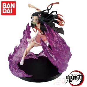 In Stock Original Bandai Demon Slayer Anime Figure Vibration Stars Kamado Nezuko Action Toys Boys Girls Gift Collectible Model