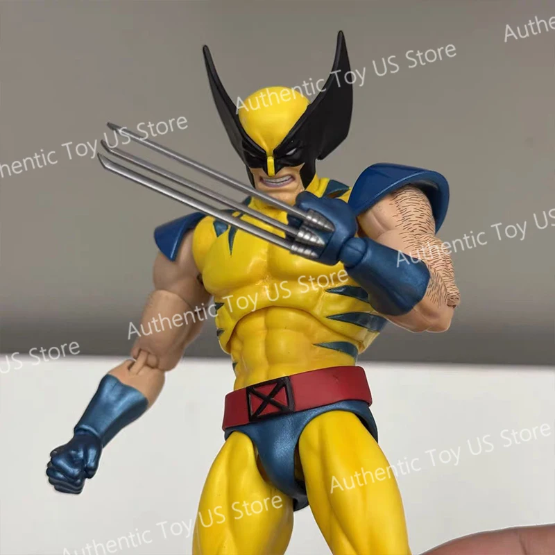 Original Ct Toys Wolverine Action Figure Deadpool Mafex 096 Figure Mafex138 X-Men Comic Version Figurine Collection Model Toys