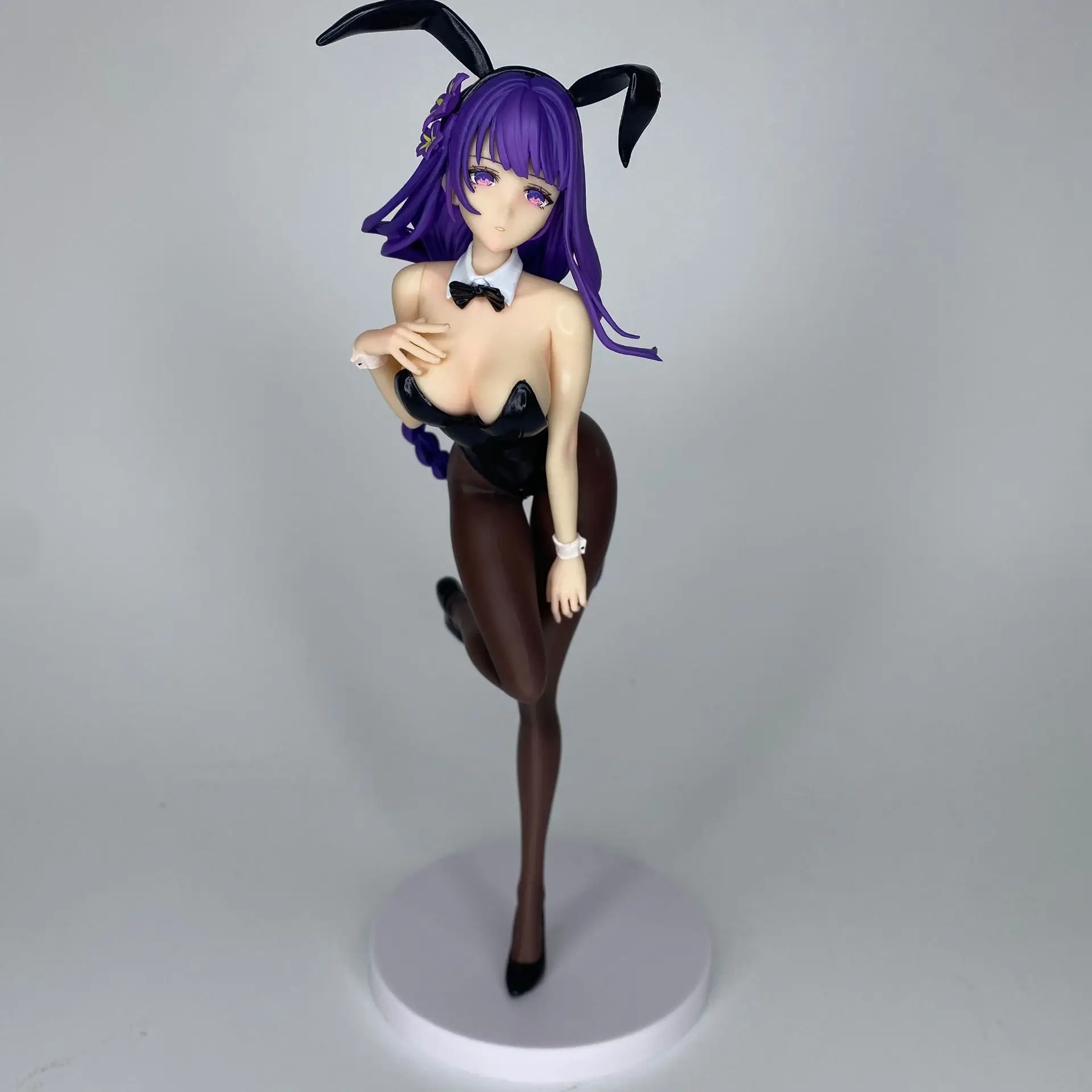 Genshin Impact Figure miHoYo Raiden Ei Beelzebul Anime Kafka Bunny Girl PVC Action Figure Toy Game Statue Adult Collection Model - Image 3
