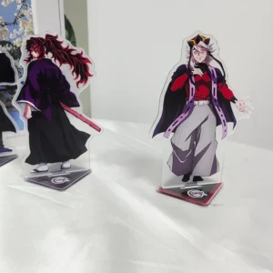 6 Styles Demon Slayer Infinity Castle Acrylic Stand Peripherals Muzan Kibutsuji Figure Staute Kokushibo ACG Stand Akaza Toy Doma