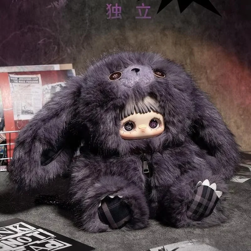 new MayMei 400% bag Rebellious Doll Plush Stuffed Animal Blind Box Collectible Bag Pendant Keychain Girls Birthday New Year Gift - Image 4
