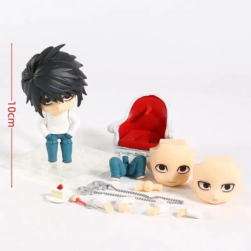 Anime Figures Death Note L Lawliet 1200 Action Figures Toys for Children Model Collector Doll 10cm - Image 6