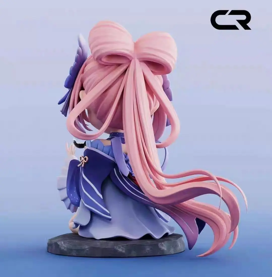 Sangonomiya Kokomi Figure Genshin Impact Anime Figurine Sangonomiya Q Version Pvc Models Statue Collectible Toy Doll Decora Gift - Image 4