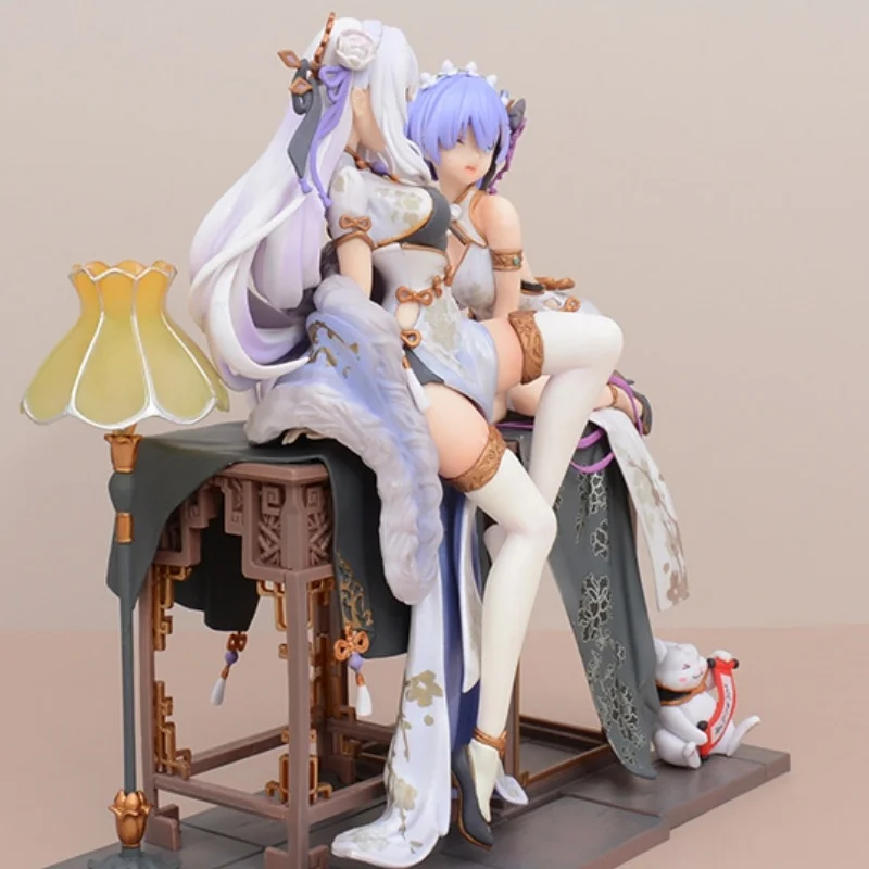 Re:life In A Different World From Zero Rem Emilia Chinoiserie Clothing Figure Model Collection Desktop Decoration Ornament Gifts - Image 5