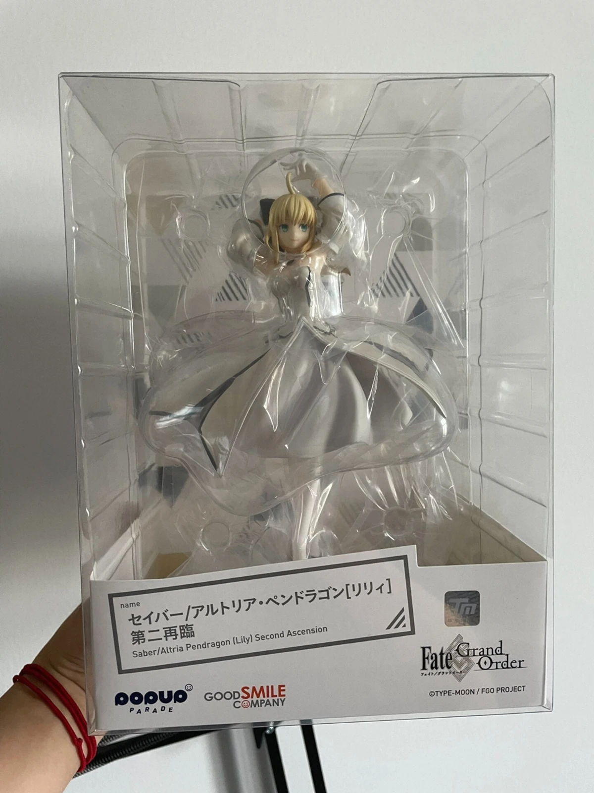 Original Genuine Good Smile Company Prepainted Pop Up Parade Fate/Grand Order Altria Pendragon Saber Lily Second Ascension Gift - Image 7