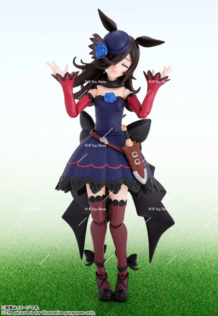 Bandai SHF Umamusume Pretty Derby Rice Shower Special Edition Anime Action Figure Collectable Model Toys Gift Kids - Image 5